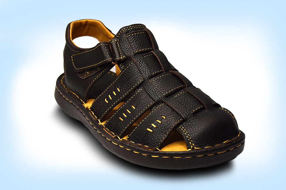 Sandalia de piel -Luxy Zapatería